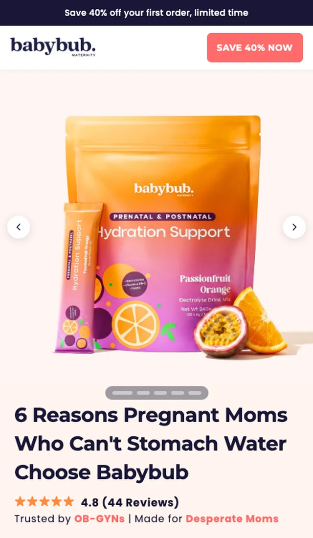 Babybub · 6 reasons pregnant moms choose Babybub